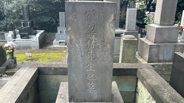 東京都港区の林鶴梁墓