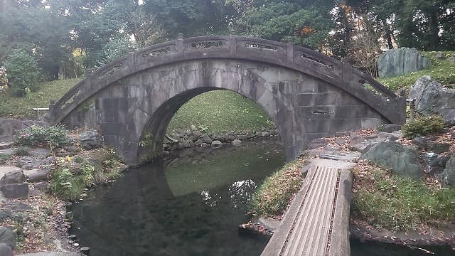 東京都文京区の円月橋