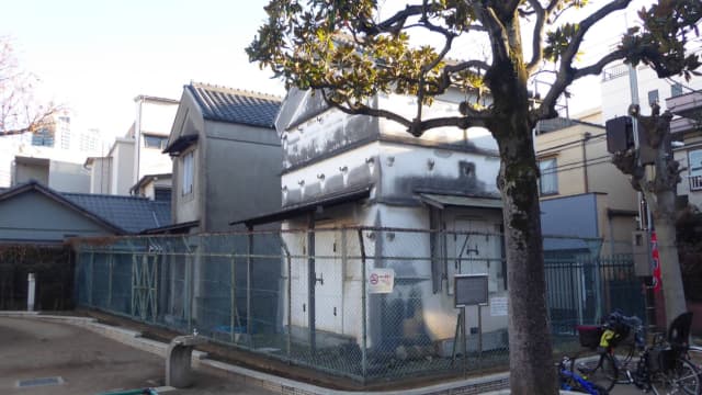 東京都文京区の井上哲次郎宅跡