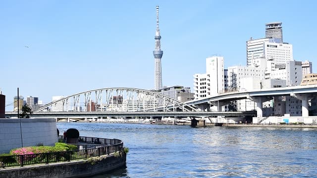 東京都台東区の隅田川