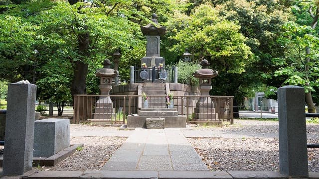 東京都台東区の彰義隊戦死者碑