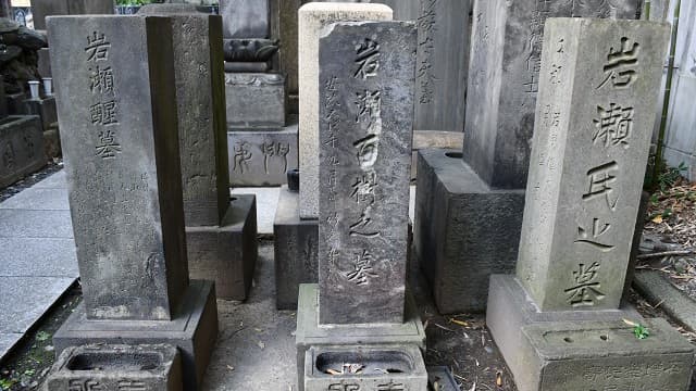東京都墨田区の磐瀬京山墓