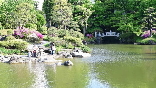 東京都墨田区の旧安田庭園