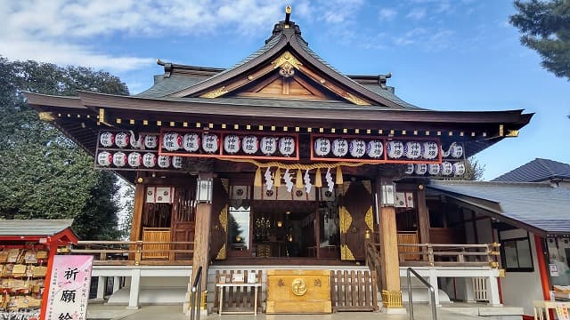 東京都中野区の沼袋氷川神社