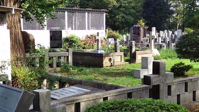 東京都豊島区のラファエル・ケーベルの墓