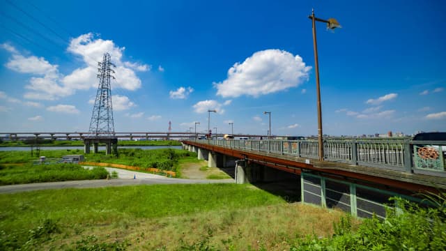 東京都足立区の荒川