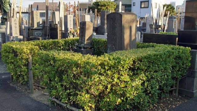 東京都葛飾区の安積艮斎墓