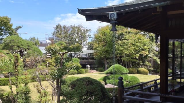 東京都葛飾区の題経寺邃渓園