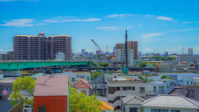 東京都葛飾区の市街地