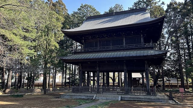 東京都八王子市の広園寺境域