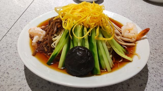 揚子江菜館の冷やし中華