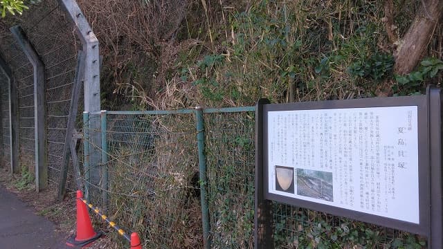 神奈川県の夏島貝塚