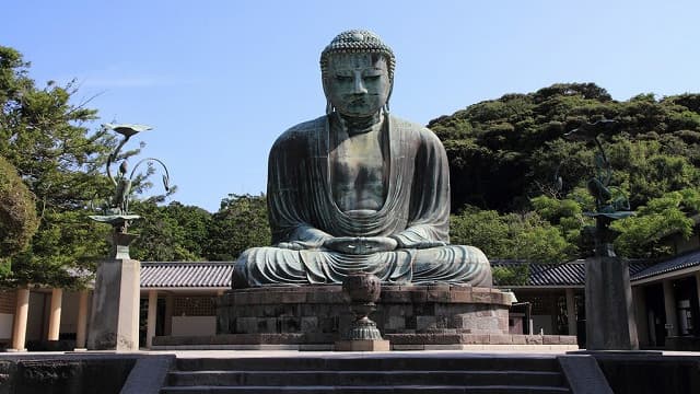 神奈川県の鎌倉大仏殿跡