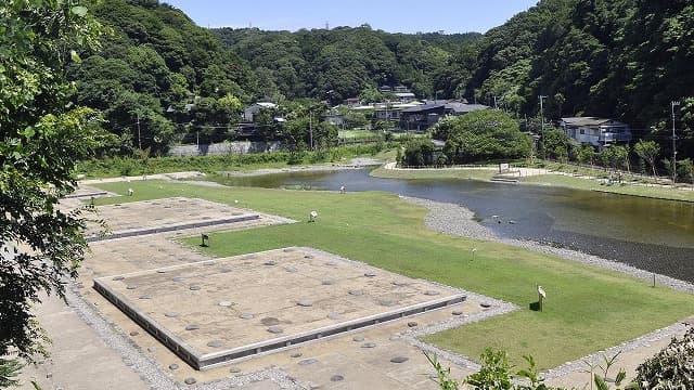 神奈川県の永福寺跡