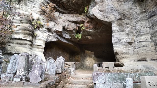神奈川県の寿福寺境内