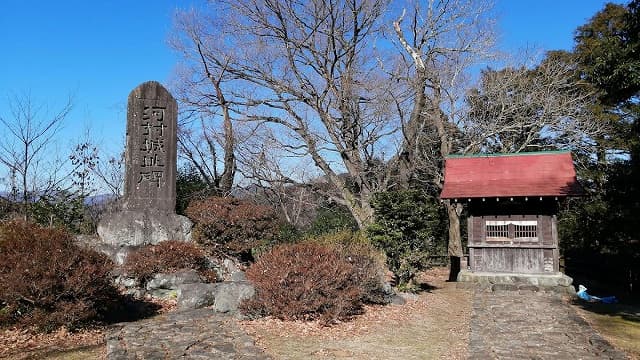 神奈川県足柄上郡の河村城跡