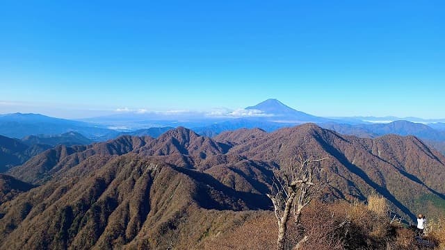 神奈川県足柄上郡の丹沢山地