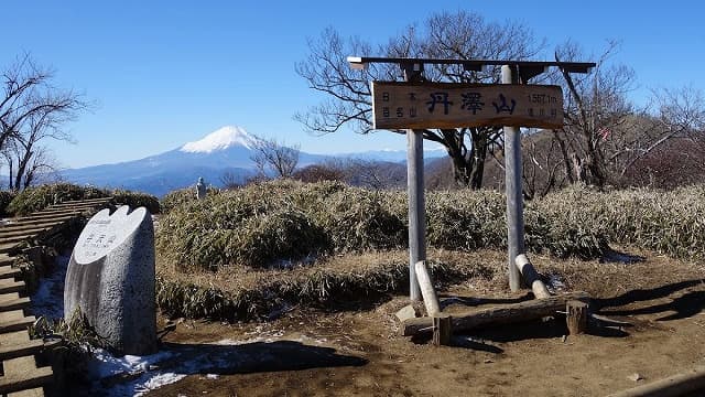 神奈川県足柄上郡の丹沢山