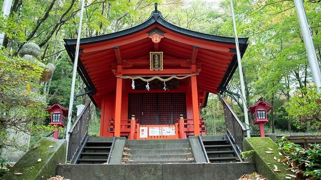 神奈川県足柄下郡の九頭竜神社
