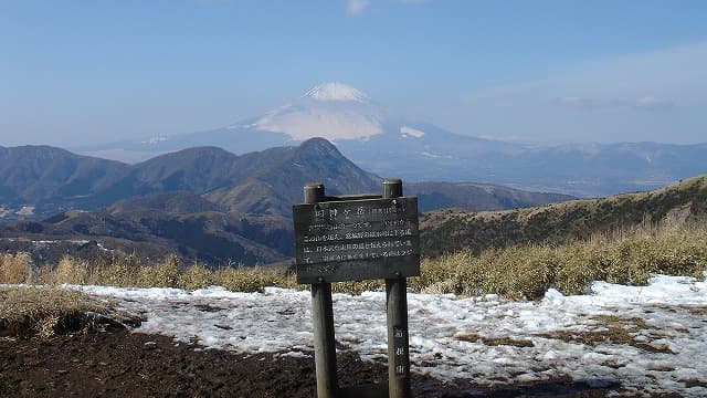 神奈川県足柄下郡の明神ヶ岳