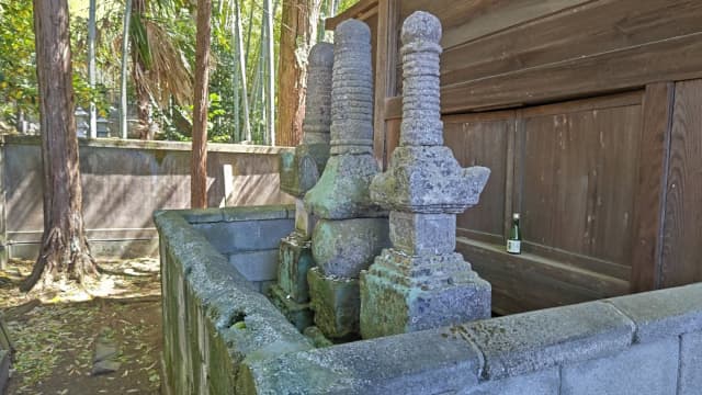 山梨県甲府市の武田信虎の墓