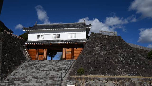 山梨県甲府市の甲府城跡