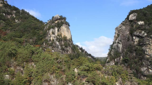 山梨県甲府市の御嶽昇仙峡