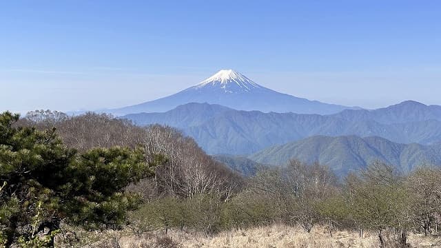 山梨県大月市の大蔵高丸