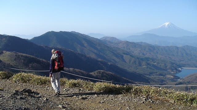 山梨県北都留郡の大菩薩峠