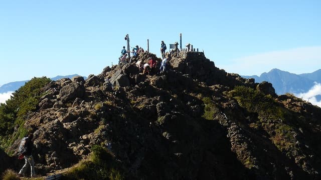 山梨県北杜市の赤岳