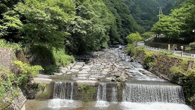 静岡県静岡市の梅ヶ島温泉