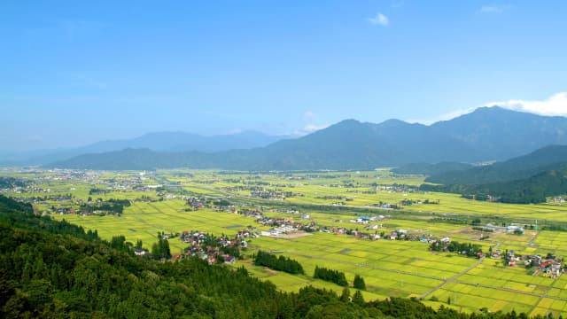 新潟県南魚沼市の市街地