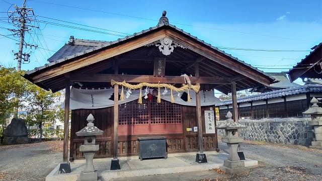 長野県松本市の若宮八幡宮