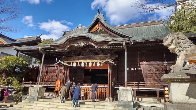 長野県松本市の四柱神社