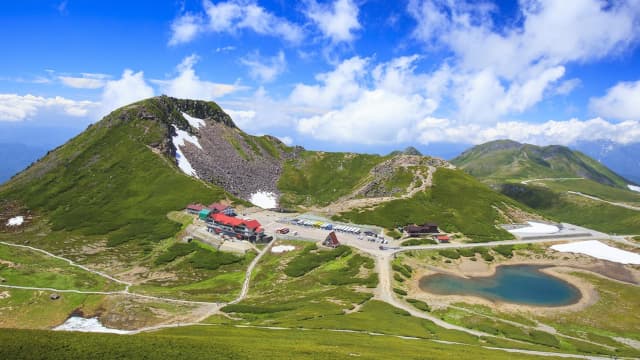 長野県松本市の乗鞍岳畳平