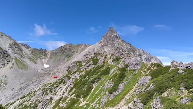 長野県の槍ヶ岳