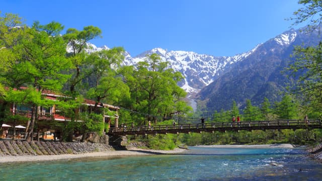 長野県松本市の上高地