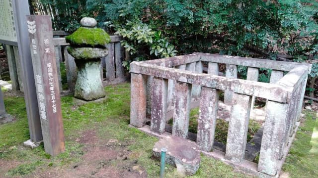 岐阜県岐阜市の斎藤妙椿墓