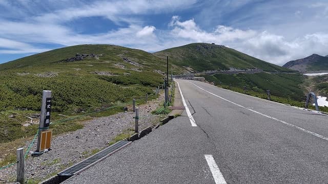 岐阜県高山市の乗鞍スカイライン