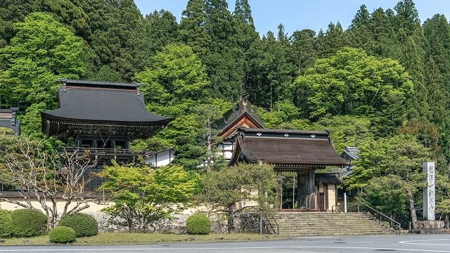 岐阜県下呂市の禅昌寺庭園