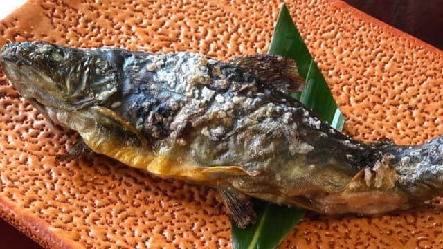 鮎の塩焼