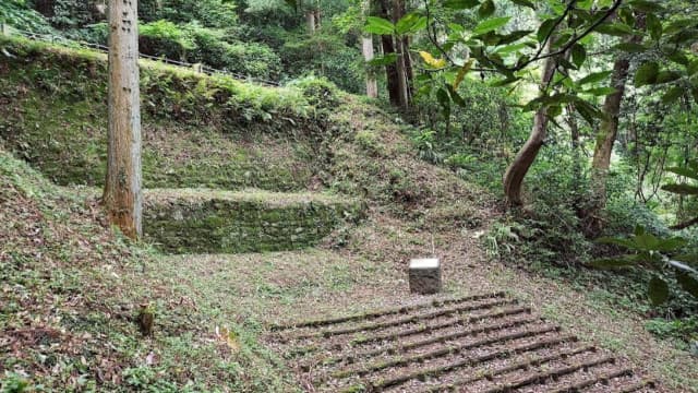 静岡県静岡市の東海道宇津ノ谷峠越
