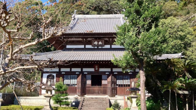 静岡県静岡市の朝鮮通信使遺跡（興津清見寺境内）