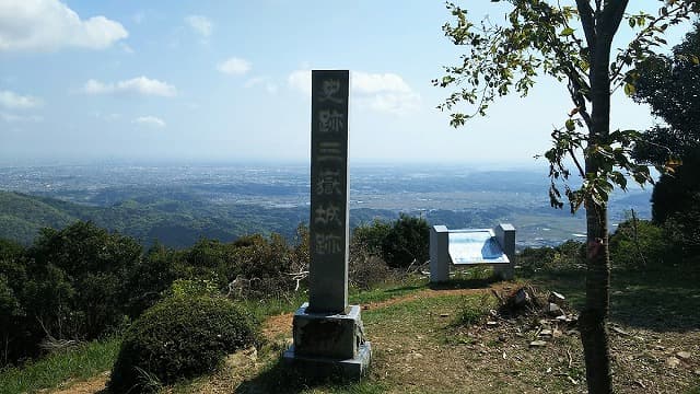 静岡県浜松市の三岳城跡
