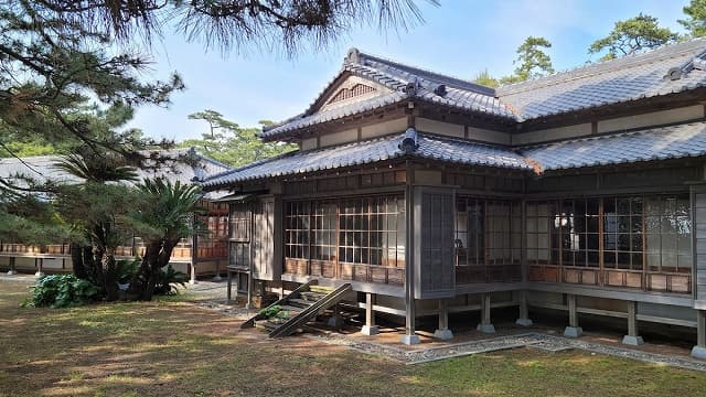 静岡県沼津市の旧沼津御用邸苑地