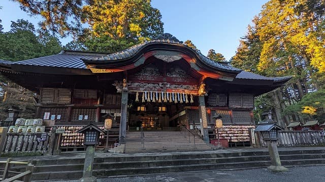 山梨県富士吉田市の北口本宮冨士浅間神社