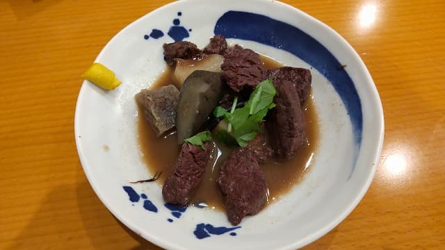 イルカの味噌煮