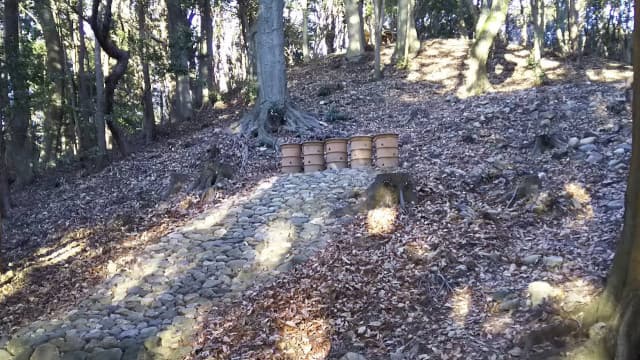 愛知県名古屋市の志段味古墳群（中社古墳）