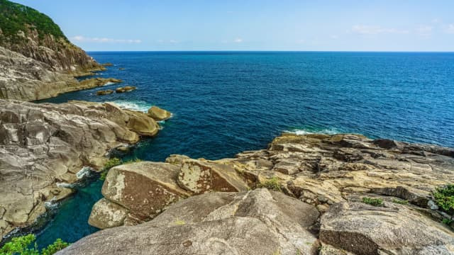 三重県尾鷲市のオハイの千畳敷