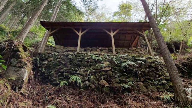 三重県熊野市の水車谷鉱山跡